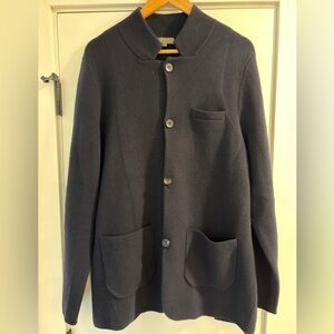 N Peal 100% cashmere ‘James Bond edition’  jacket XXL navy blue